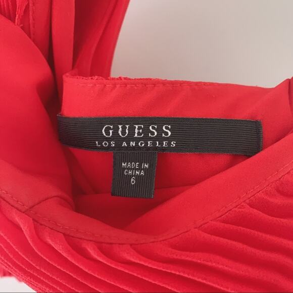 Guess Women's Crossover Pleated Maxi Dress (6) - Picture 3 of 4